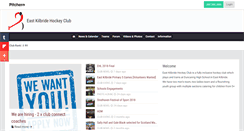 Desktop Screenshot of eastkilbridehockeyclub.co.uk