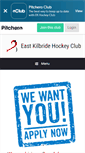 Mobile Screenshot of eastkilbridehockeyclub.co.uk